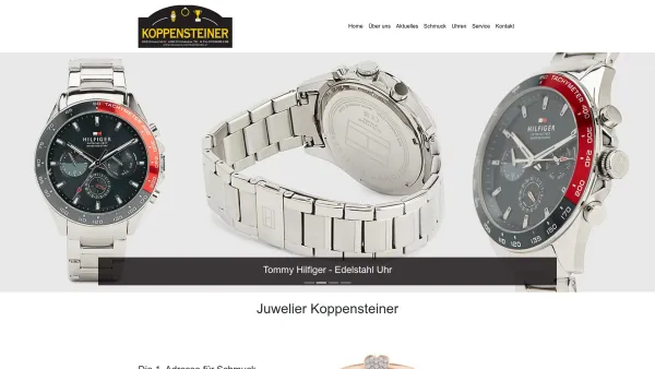 Website Screenshot: Juwelier Koppensteiner - Juwelier Koppensteiner | Ottensheim | Donautreff - Date: 2023-06-26 10:20:59