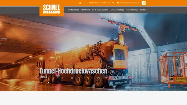 Website Screenshot: SCHNEECONCORDE Sommer und Winterdienstleistungs GmbH - SCHNEECONCORDE Sommer- & Winterdienstleistungen - Date: 2023-06-26 10:20:59