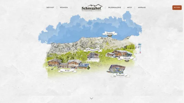 Website Screenshot: Peter Dienten am Hochkönig Liebenaualm Schnegghof - Herzlich Willkommen am Schnegghof! - Date: 2023-06-26 10:20:59