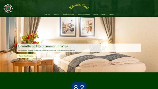 Website Screenshot: Hotels/Appartements Schneider Gössl - Schneider Gössl | Hotel Schönbrunn Apartments 1130 Wien - Date: 2023-06-26 10:21:01