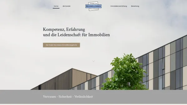 Website Screenshot: Immobilien Christian Schnellinger in Salzburg - Schnellinger Immobilientreuhänder GmbH – Vertrauen, Sicherheit, Verlässlichkeit - Date: 2023-06-26 10:21:01