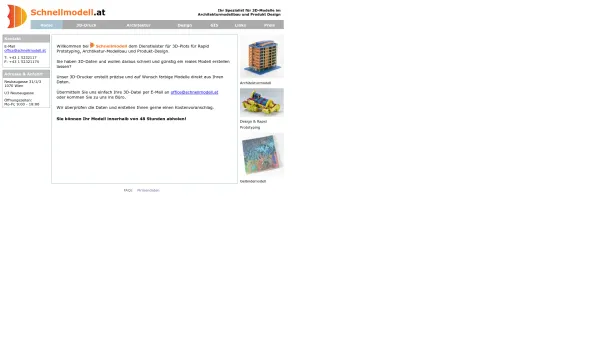 Website Screenshot: schnellmodell - schnellmodell, 3D-Druck, 3D-Plot - Date: 2023-06-26 10:21:01