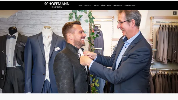 Website Screenshot: Schöffmann Damen und Herrenmoden KG - Home - Date: 2023-06-26 10:21:01