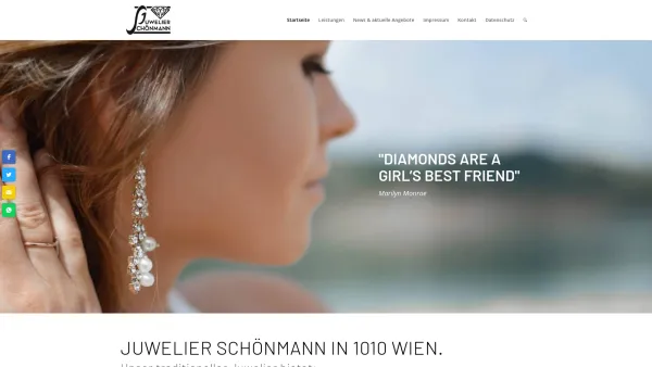 Website Screenshot: Juwelier Dr. Günter SCHÖNMANN - Juwelier Schönmann | Traditioneller Juwelier in Wien 1010 - Date: 2023-06-15 16:02:34