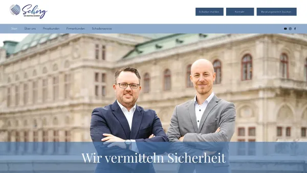 Website Screenshot: DR. SCHÖRG Finanzdienstleister - Versicherungsmakler Wien | Schörg Versicherungsmakler GmbH - Date: 2023-06-15 16:02:34