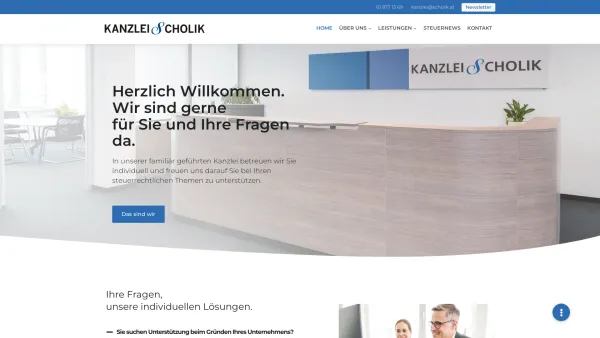 Website Screenshot: Mag. Karl Scholik Steuerberater Wirtschaftstreuhänder - Kanzlei Scholik - Date: 2023-06-26 10:21:04