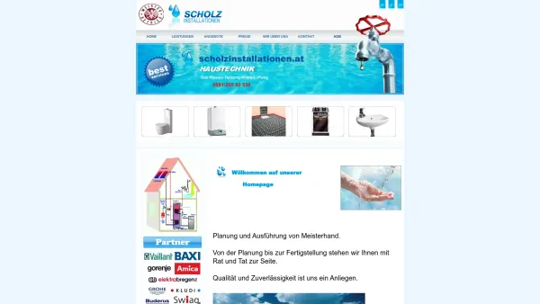 Website Screenshot: GWH-Installateur Meisterbetrieb Scholz Nicolae - Scholz Installationen - Date: 2023-06-26 10:21:04
