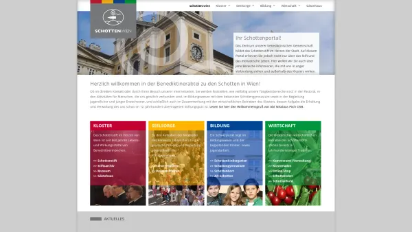 Website Screenshot: Schottenstift - Portal - Schotten Wien - Date: 2023-06-26 10:21:04