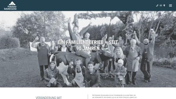 Website Screenshot: pinkataler schotterwerke - Pinkataler Schotterwerk — Schotter, Splitte, Natursteine... - Date: 2023-06-26 10:21:05