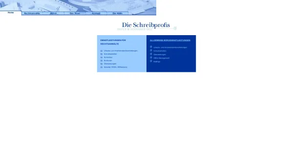 Website Screenshot: Die Schreibprofis Hofer Hochauer OEG Überblick. - Die Schreibprofis Hofer & Hochauer OEG - Überblick. - Date: 2023-06-26 10:21:05