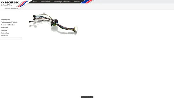 Website Screenshot: Schrenk-Elektronik Ges.m.b.H. - CHS-Schrenk Electronic GmbH - Date: 2023-06-14 10:45:05