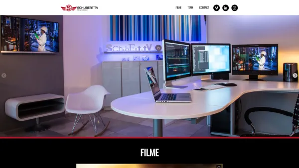 Website Screenshot: SCHUBERT.TV Filmproduktion - SCHUBERT.TV - Filmproduktion Tirol - Date: 2023-06-14 10:45:06
