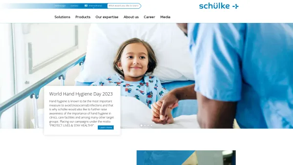 Website Screenshot: Schülke&Mayr - Welcome to schuelke - schülke - Date: 2023-06-15 16:02:34