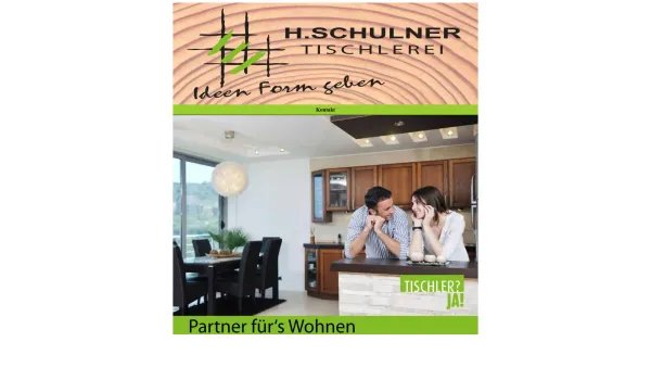 Website Screenshot: Tischlerei Herbert Schulner - Tischlerei Schulner - Date: 2023-06-26 10:21:08