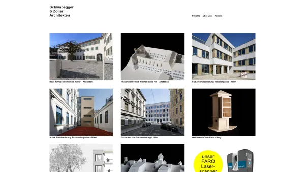 Website Screenshot: Schwabegger & Zoller Architekten ZT-GmbH - Schwabegger & Zoller Architekten - Date: 2023-06-26 10:21:10