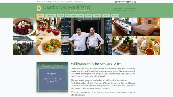 Website Screenshot: Gasthof Schwabl Wirt - Gasthof / Gasthof Schwabl Wirt - Date: 2023-06-26 10:21:10