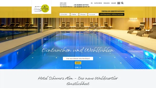 Website Screenshot: Gerhard intro - Schwarzalm - Date: 2023-06-26 10:21:10