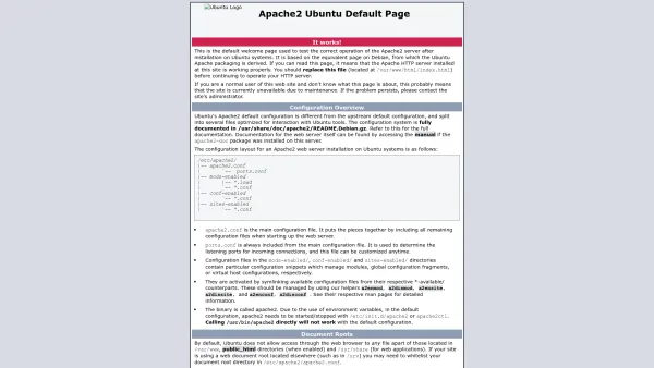 Website Screenshot: Hotel Schwarzer Adler*** - Apache2 Ubuntu Default Page: It works - Date: 2023-06-26 10:21:11