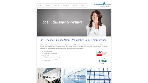 Website Screenshot: Reinigungsfirma Wien für Büroreinigung und Unterhaltsreinigung - Gebäudereinigung Wien | Reinigungsunternehmen - Date: 2023-06-15 16:02:34