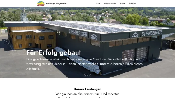 Website Screenshot: SDS Aigen Dachdeckerei-Spenglerei-Flachdach-Fassaden Steinberger Herbert GMBH Aigen Ennstal - Home - Date: 2023-06-26 10:21:14