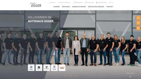 Website Screenshot: Autohaus Egger GmbH - Autohaus Egger GmbH - Date: 2023-06-26 10:21:14