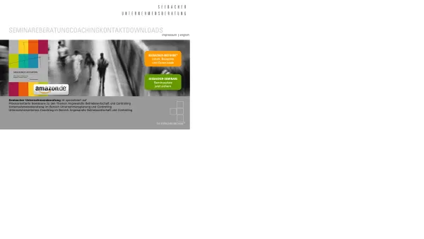 Website Screenshot: Seebacher Unternehmensberatung GmbH. Seminare Unternehmensberatung Coaching - Seebacher Unternehmensberatung GmbH | Seminare - Unternehmensberatung - Coaching - Date: 2023-06-26 10:21:17