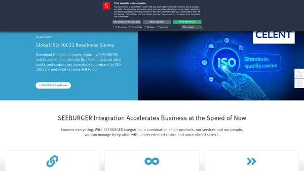 Website Screenshot: SEEBURGER AG - SEEBURGER Business Integration Platform Accelerates Your Business - Date: 2023-06-26 10:21:17