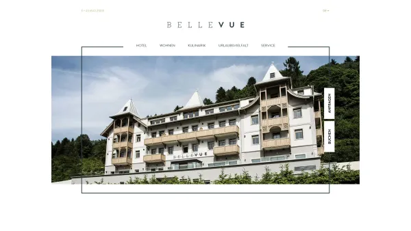 Website Screenshot: Seehotel Bellevue - Seehotel Bellevue - 4* superior Hotel direkt am Zeller See, Österreich - Date: 2023-06-26 10:21:17