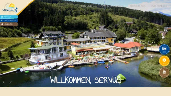 Website Screenshot: Seehotel Steiner - Das Hotel - Seehotel Steiner - Date: 2023-06-14 10:45:08