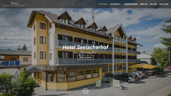 Website Screenshot: Franz Familienhotel Seelacherhof Klopeinersee Klopeiner See Kärnten Österreich - HOTEL SEELACHERHOF | Klopeiner See - Date: 2023-06-26 10:21:17