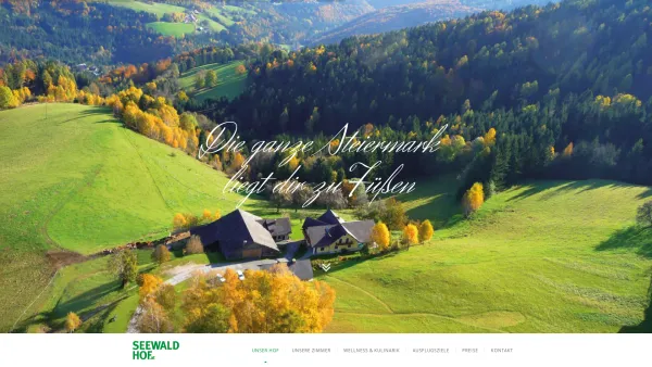 Website Screenshot: Seewaldhof - Seewaldhof - Date: 2023-06-26 10:21:19