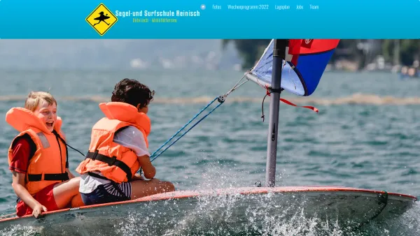 Website Screenshot: Segel und Surfschule Döbriach/Millstättersee - Segel-und Surfschule Reinisch - Date: 2023-06-26 10:21:20