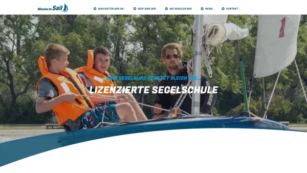 Website Screenshot: MissionToSurf Segelschule Podersdorf am Neusiedler See - Segelschule in Podersdorf am Neusiedler See - SEGELKURSE AB 149€ - Date: 2023-06-26 10:21:20
