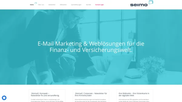Website Screenshot: SEIMO versendet Gutscheine per SMS nur Ihren Interessen entsprechend. SMS-Werbung bei der Sie auch noch Geld verdienen. - SEIMO GmbH - Date: 2023-06-26 10:21:20