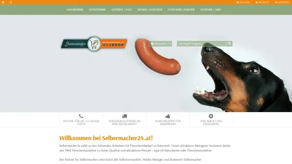 Website Screenshot: Ginterstorfer GmbH - Der Partner für Selbermacher? | selbermacher24.at - Date: 2023-06-15 16:02:34