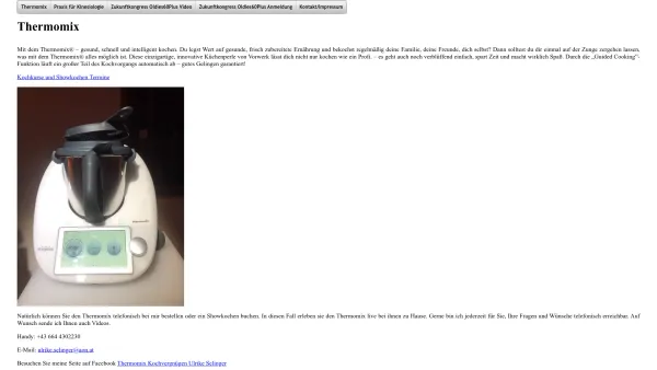 Website Screenshot: Ulrike & Dr.phil. Martin Selinger - Thermomix - Date: 2023-06-26 10:21:22
