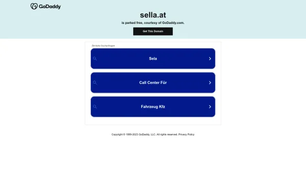Website Screenshot: Sella Austria Financial Services AG - Date: 2023-06-26 10:21:22