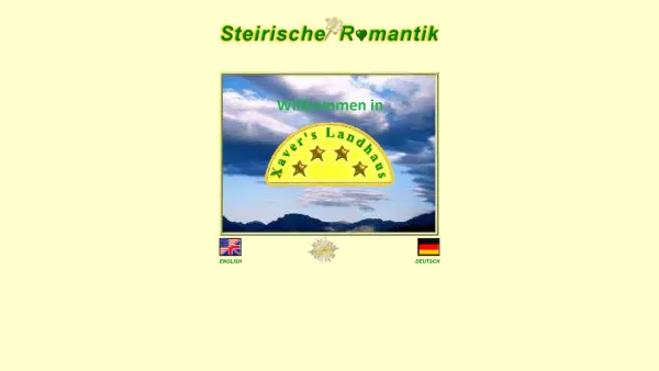 Website Screenshot: Xavers Landhaus 4 www.semmering-xaver.at - www.semmering-xaver.at - Date: 2023-06-26 10:21:22