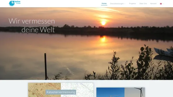Website Screenshot: Dipl.Ing. Gerhard Vermessungsbüro Senftner - Senftner Vermessung - Date: 2023-06-14 10:45:09
