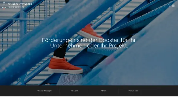 Website Screenshot: Senkrechtstarter Förderberatung Tirol - Home | Senkrechtstarter Förderberatung - Date: 2023-06-26 10:21:23
