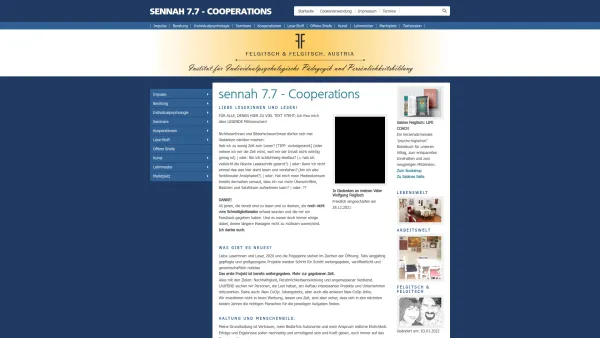 Website Screenshot: sennaH Auswahlseite - iP ATELIER / sennaH 7.7 - Date: 2023-06-26 10:21:23