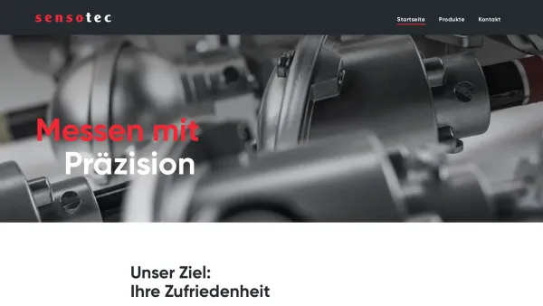 Website Screenshot: SENSOTEC Mess- und Regeltechnik GmbH - sensotec Mess- und Regeltechnik GmbH - Date: 2023-06-26 10:21:23