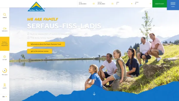 Website Screenshot: Gemeindeamt Skifahren und Sommer-Urlaub Serfaus Tirol - Serfaus Fiss Ladis | Family holidays in Tyrol - Date: 2023-06-26 10:21:25