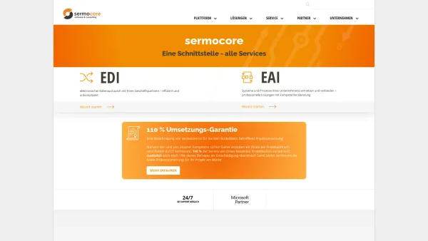 Website Screenshot: sermocore Software & Consulting e.U. - Home - sermocore software & consulting - Date: 2023-06-26 10:21:25
