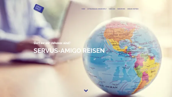 Website Screenshot: SERVUS-AMIGO Reisebüro Gesellschaft Servus Amigo Reisen Der Lateinamerika Spezialist für Ihren Urlaub - Servus Amigo Reisen - Date: 2023-06-26 10:21:25