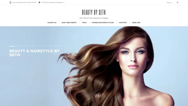 Website Screenshot: Beauty by SETH - Beauty by SETH – Der Zeit ein Schnippchen schlagen - Date: 2023-06-26 10:21:25