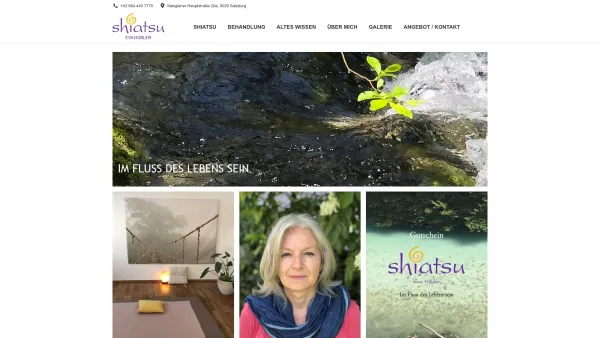 Website Screenshot: Shiatsu Praxis Eva Hübler - Shiatsu Salzburg Hübler – Im Fluss des Lebens sein - Date: 2023-06-26 10:21:28