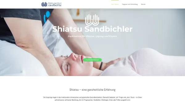 Website Screenshot: Shiatsu-Fachinstitut Sandbichler - Shiatsu Salzburg – Peter Sandbichler - Date: 2023-06-15 16:02:34