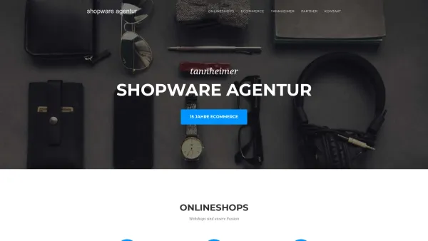 Website Screenshot: shopware agentur tannheimer e.U. - shopware agentur tannheimer - ecommerce beratung | projektmanagement - Date: 2023-06-14 10:45:11