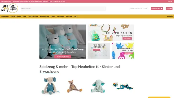 Website Screenshot: Melanie Biermayr - elektronikfreie Kinderspielsachen & mehr • online kaufen • Shop Wie Melly - Date: 2023-06-15 16:02:34